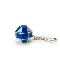 Rubik's. Міні-головоломка ЗМІЙКА БІЛО-БЛАКИТНА(з кільцем) (RK - 000146)