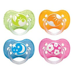 Canpol. Пустышка латексная круглая 0-6 месяцев. (22/606)