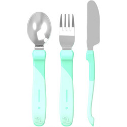 Twistshake. Набір столових приладів 3 шт М'ятний(69838)