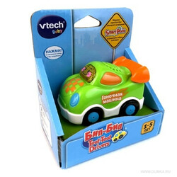 VTech.  Розвиваюча іграшка серії "Бип-Бип" - ГОНОЧНА МАШИНКА(озвуч. рус. яз.) (80-143826)