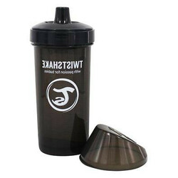 Twistshake. Дитяча чашка 360мл, Чорна(24910)