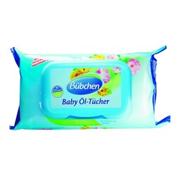 Bubchen. Вологі промаслянные серветки з олією календули і мигдаля, 72 шт.(з клапаном) (472154)