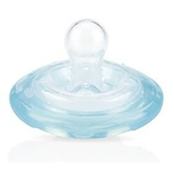 Nuby. Пустышка с естественным движением соска , 6+ мес.(силикон) (5790MAC)