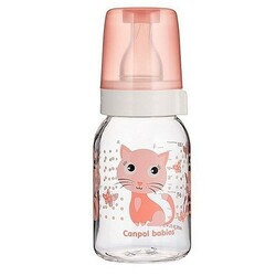 Canpol. Пляшка для годування  Веселі звірятка, 120 мл(11/851)