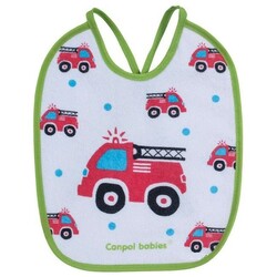 Canpol babies. Слюнявчик хлопчатобумажный Транспортные средства 3 шт (5903407151083)