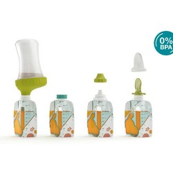 Babymoov. Набор для кормления Foodii kit (бутылочка+10пакетиков) (3661276161139)