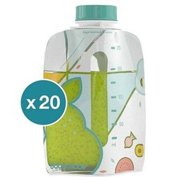 Babymoov. Пакети для годування Foodii 175 мл x 20(3661276161115)
