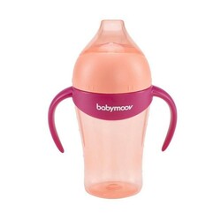 Babymoov. Бутылочка-непроливайка Peach 1й рік, 180 мл(3661276154742)