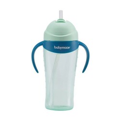Babymoov. Пляшка з соломинкою Azur 2й рік, 300 мл(3661276154766)