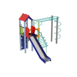 Kidigo. Детский комплекс Умелые ручки, высота горки 1,5 м (11224)