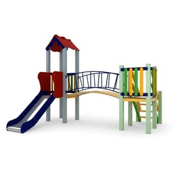 Kidigo. Дитячий комплекс Сонечко, висота гірки 1,2 м(11323)