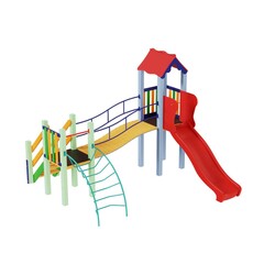 Kidigo. Дитячий комплекс Місяць з пластиковою гіркою(11423)