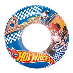 Bestway. Круг для плавання Hot Wheels надувний 56 см(6942138934359)