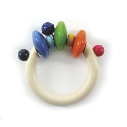 Bass&Bass. Дитяча дерев'яна іграшка брязкальця, маленькі дзвіночки(4016977110259)