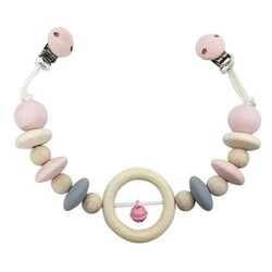 Bass&Bass. Дитяча рожева підвісна іграшка(4016977129695)