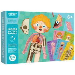 Mideer. Магнитный пазл Тело человека (MD2031)