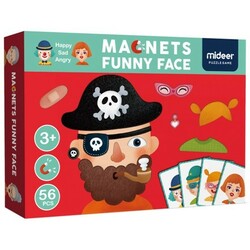 Mideer.  Магнітна дошка Смішні мордочки(MD1038)