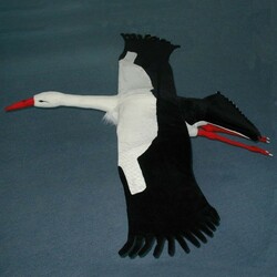 Hansa. Мягкая игрушка Аист в полете (4806021941652)