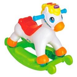 Hola Toys. Качалка-каталка Пони с музыкой (987)