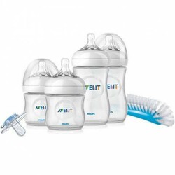Avent. Набір пляшок для годування новонародженого Natural(0-6 мес) (876625)