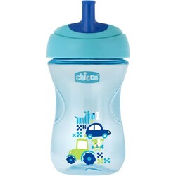 Chicco. Поильник-непроливайка Chicco Advanced Cup 266 мл 12м+ Блакитної(2900990759675)