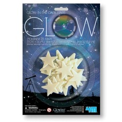 4M. Ігровий набір наклейки Зірки, що Світяться, 16 штук(00-05210)