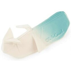 Oli&Carol. Игрушка для купания и прорезыватель для зубов "Кит Оригами", натуральный каучук (84370159