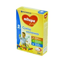Milupa. Смесь молочная 2, 350 гр.