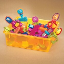 Battat. Конструктор-бристл Веселые человечки 75 дет., (в контейнере) (BX1040Z)