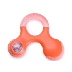 Suavinex. Прорезыватель з брязкальцем, помаранчевий(2900000000520)