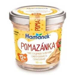 Hame. Пюре Hamanek Индейка с овощами 90 г 12 мес + (8595139797362)