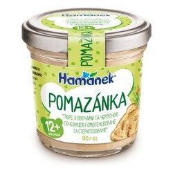 Hame. Пюре Hamanek Овощи Чечевица 90 г 12 мес + (8595139797379)