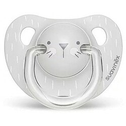 Suavinex. Пустушка анатомічна "Hygge: Затишні історії", 6-18 міс., сіра(8426420068017)