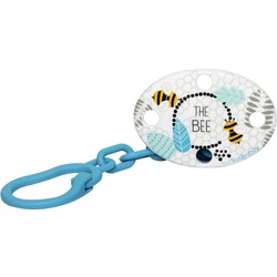 Suavinex. Ланцюжок для пустушки Крилаті історії Бджілки Блакитної(8426420053327)