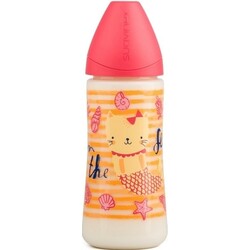 Suavinex. Пляшка для годування Морські історії 360 мл Рожевий(8426420043328)