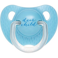 Suavinex. Пустушка анатомічна Сенс життя 18+ місяців Блакитна(8426420037020)