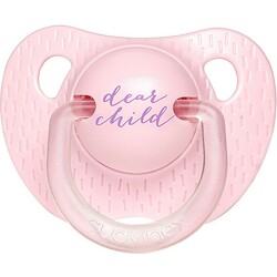 Suavinex. Пустушка анатомічна Сенс життя 0-6 місяців Рожева(8426420036870)