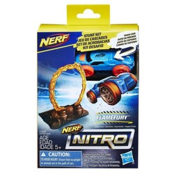 Hasbro. Автотрек Nerf Nitro Перешкода і машинка(5010993447138)