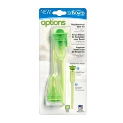 Dr. Brown's. Змінний комплект вентиляційної системи для пляшки з вузькою шийкою 250 мл (SR203 - P