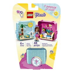 Lego. Конструктор  Ігровий куб: літо з Олівією 48 деталей (41412)