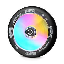 Hipe. Колесо для трюкового самоката LMT20 120мм, Black/Neo chrome(2234450184104)