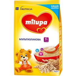 Milupa. Молочна каша Мультизлакова швидкорозчинна від 7 місяців 210 г(5900852047442)