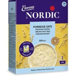 Nordic.  Вівсяні пластівці, 500 р.(838409)