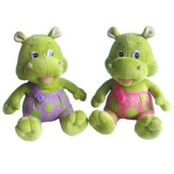 Lava. М'яка іграшка Бегемот в кольорових штанцях(LF876)