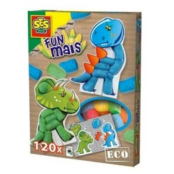 Ses. Набор для творчества серии "Забавная кукуруза" Динозавры (цветные элементы, аксессуары) (24953S