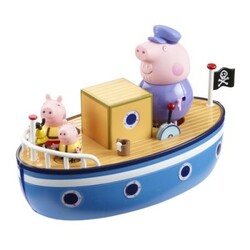 Peppa. Ігровий набір Морські пригоди(кораблик, 3 фігурки)(15558)