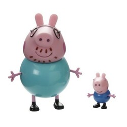 Peppa. Набір фігурок Сім'я Пеппы(Папа і Джордж)(20837-2)