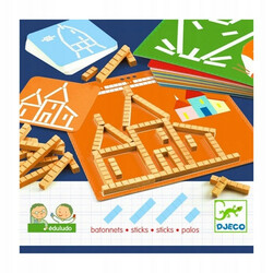 Дитяча настільна розвиваюча гра Палички DJECO