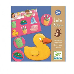 DJECO. Гра дитяче лото "Будинок"(DJ08121)