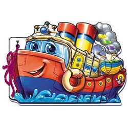 Ранок. М`якi машинки. Пароплавчик (укр.) (462956)